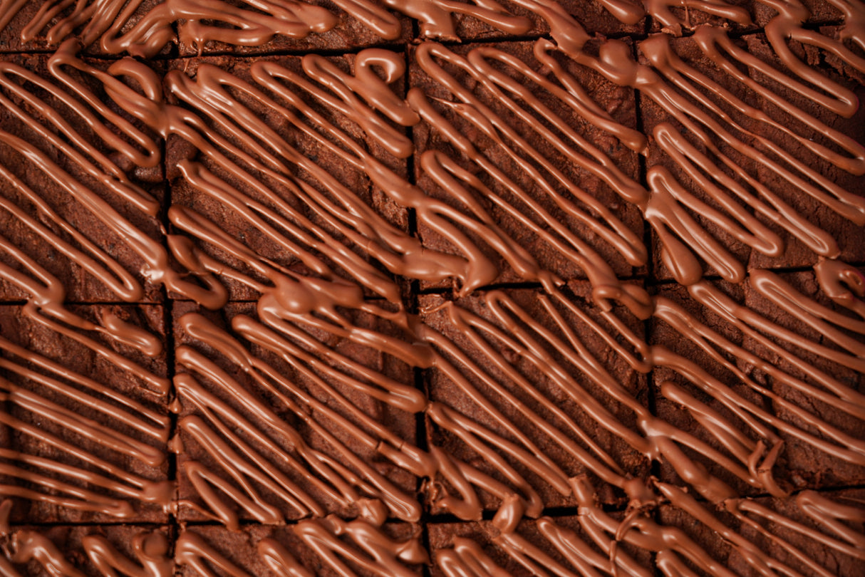 Dark belgian chocolate espresso brownies