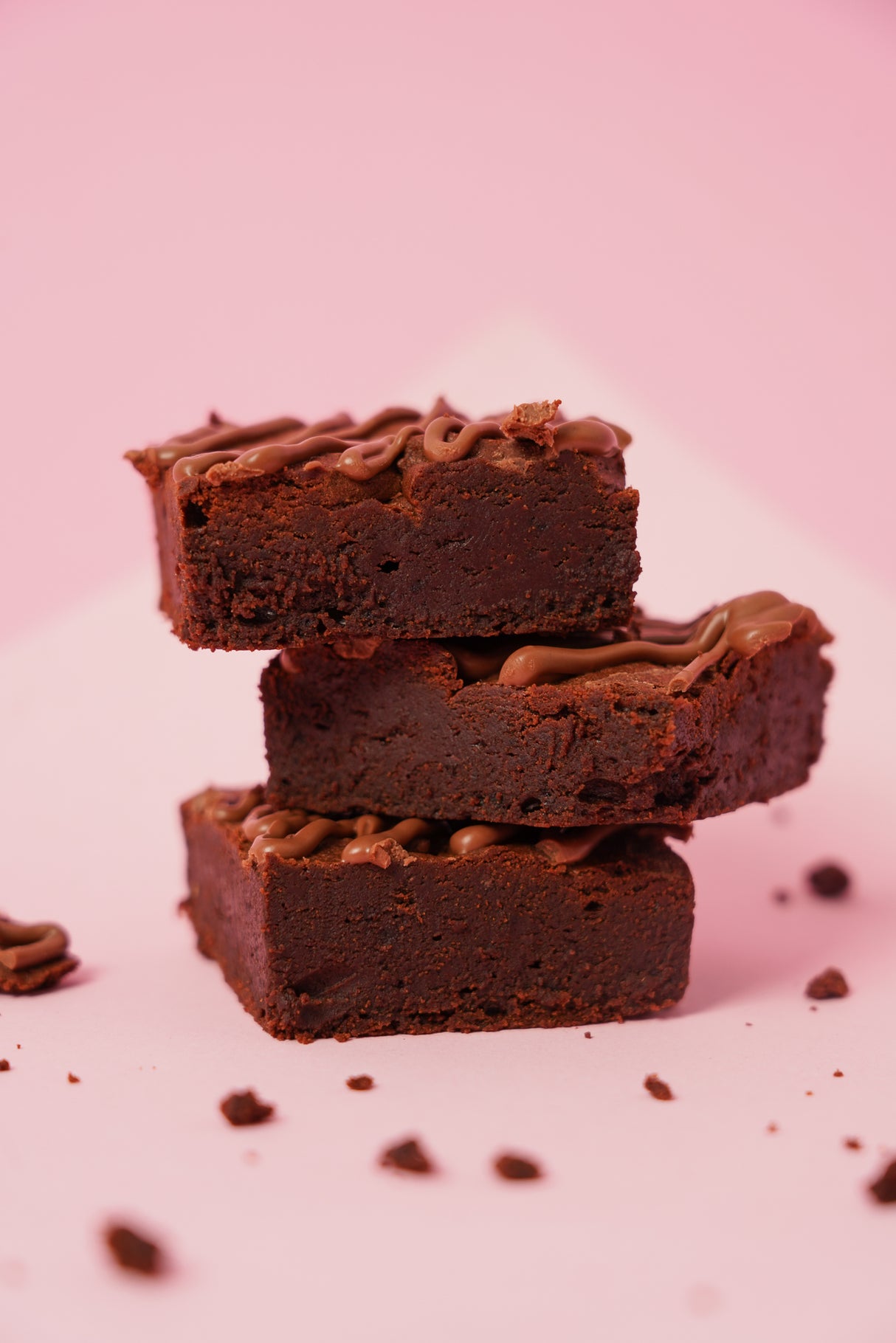 Dark belgian chocolate espresso brownies