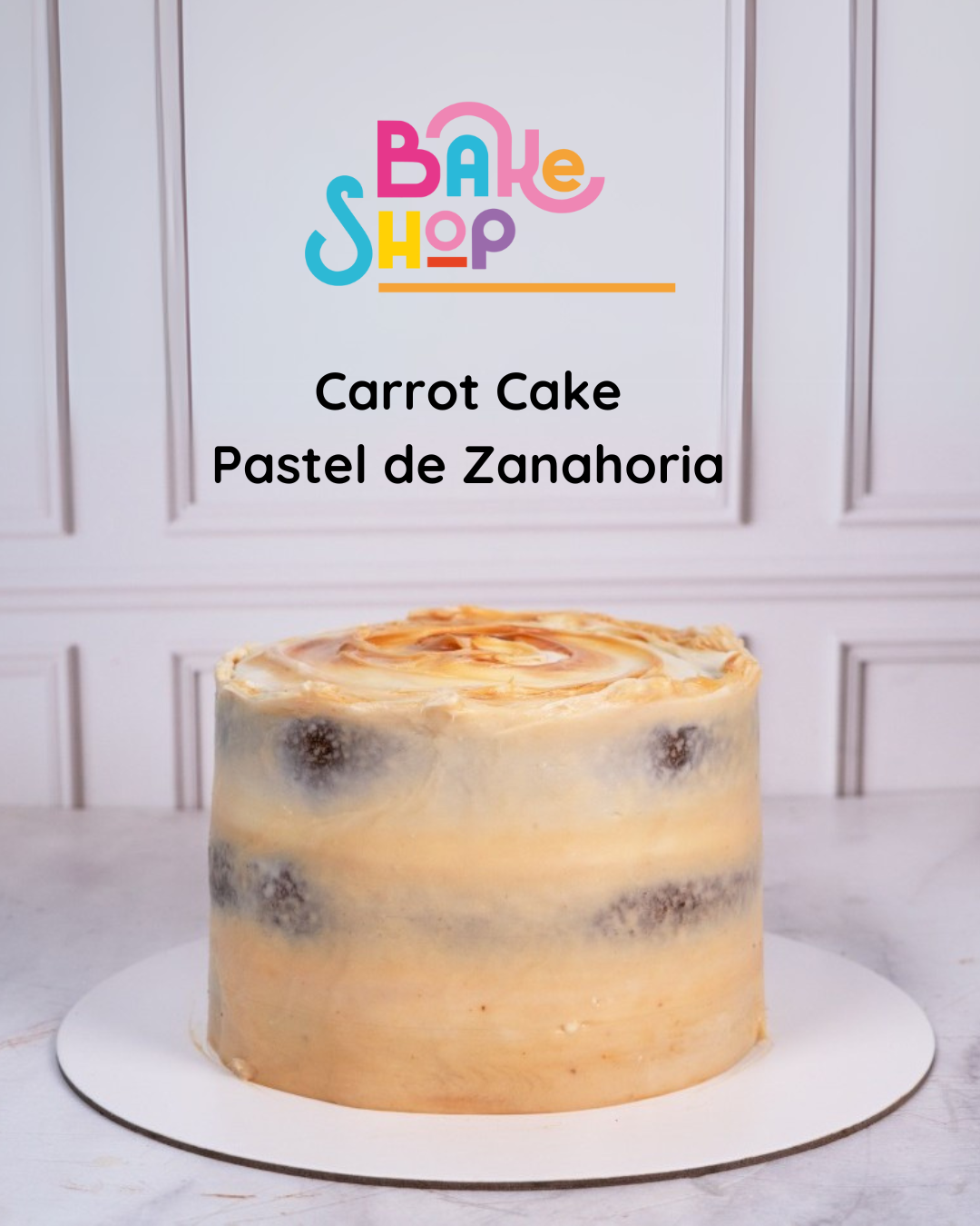 Salted caramel carrot cake