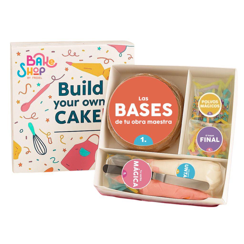 Build your own cake-Kit para decorar en casa